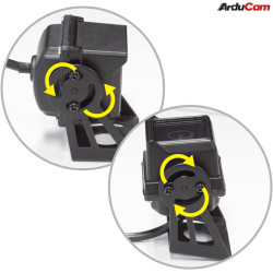 Arducam Caméra USB 1080P IMX291 à faible luminosité, module de caméra grand angle 120°, 1/2,8" 1945 (H) x 1109 (V) avec boîtier 