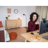 Trust Taxon Webcam 2K QHD, Autofocus, Filtre de Confidentialité, Noir | 2560x1440p, 2 Microphones, Grand Angle, 85% Plastique Re