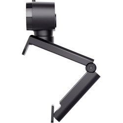 Trust Taxon Webcam 2K QHD, Autofocus, Filtre de Confidentialité, Noir | 2560x1440p, 2 Microphones, Grand Angle, 85% Plastique Re