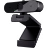 Trust Taxon Webcam 2K QHD, Autofocus, Filtre de Confidentialité, Noir | 2560x1440p, 2 Microphones, Grand Angle, 85% Plastique Re