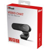 Trust Tyro Webcam Full HD 1080p avec Micro Intégré, Web Caméra d’Ordinateur USB pour PC, Ordinateur Portable, Laptop, Macbook, M