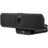 Logitech C925e, Webcam Professionnelle, vidéo HD 1080p/30 IPS, Correction lumière, autofocus, Son Clair, obturateur confidential