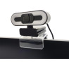 Support de webcam pour moniteur, compatible avec Logitech et autres webcams avec filetage 6,35 mm, support acrylique transparent