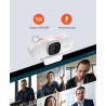 NUROUM V15-AF 2K Webcam avec Autofocus, 1080P 60fps Caméra PC avec Microphones, 75° Grand Angel, Annulation des bruits/Correctio