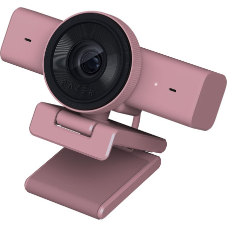 Razer Webcam de Streaming Kiyo V2 X: 1440p 60 FPS - Mise au Point Automatique - Microphone intégré - Objectif Grand Angle - Obtu