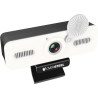 Oversteel - Bulat Webcam 1080P Full HD avec microphone et anneau lumineux, 60fps, USB 2.0, appel vidéo, enregistrement, conféren