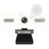 Oversteel - Bulat Webcam 1080P Full HD avec microphone et anneau lumineux, 60fps, USB 2.0, appel vidéo, enregistrement, conféren