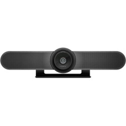 Logitech MeetUp Caméra 4K Ultra HD pour salles de conférence, Noir