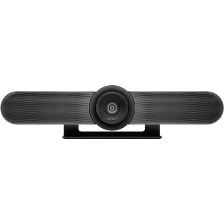 Logitech MeetUp Caméra 4K Ultra HD pour salles de conférence, Noir