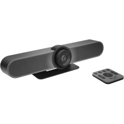 Logitech MeetUp Caméra 4K Ultra HD pour salles de conférence, Noir