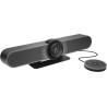 Logitech MeetUp Caméra 4K Ultra HD pour salles de conférence, Noir