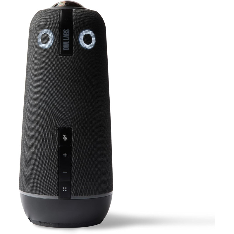 Owl Labs Meeting Owl 4+ Caméra Visio-Conférence Intelligente 360° 4K avec Microphone et Haut-Parleur (Auto-Focus locuteur, Zoom 