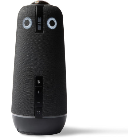 Owl Labs Meeting Owl 4+ Caméra Visio-Conférence Intelligente 360° 4K avec Microphone et Haut-Parleur (Auto-Focus locuteur, Zoom 