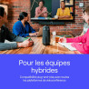 Owl Labs Meeting Owl 4+ Caméra Visio-Conférence Intelligente 360° 4K avec Microphone et Haut-Parleur (Auto-Focus locuteur, Zoom 