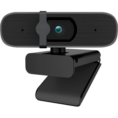 Atlantis Webcam 2K, 5 Mpixel 2560x1944/30fps et Full HD, autofocus, Double Microphone omnidirectionnel, Balance des Blancs, Angl
