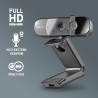 NGS XPRESSCAM 1080FHD - Webcam Full HD 1080p avec Microphone intégré et Connexion USB 2.0 pour Les appels vidéo dans Skype, Zoom