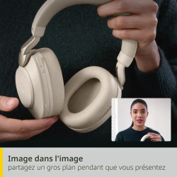 Jabra PanaCast 20 Caméra de Visioconférence 4K - Caméra Vidéo Personnelle Flexible Plug & Play - Webcam 4K Ultra-HD Alimentée pa