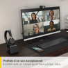 Jabra PanaCast 20 Caméra de Visioconférence 4K - Caméra Vidéo Personnelle Flexible Plug & Play - Webcam 4K Ultra-HD Alimentée pa