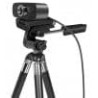 LogiLink UA0378 Webcam USB de conférence HD Objectif Grand Angle 100 ° Double Microphone avec réduction du Bruit avec Mise au Po
