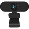 Atlantis Webcam Full HD 1080p 1920x1080/30fps, Mise au Point Manuelle, Microphone intégré, Connexion USB, Balance des Blancs, An