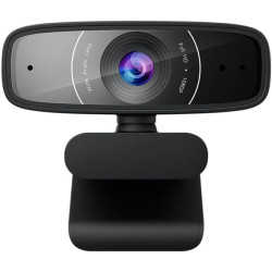 ASUS C3 - Caméra USB avec résolution de 1080p, 30 Images par Seconde et Microphone beamforming pour Une Meilleure qualité Audio-