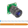 Arducam IMX477 Pi HQ Camera for Raspberry Pi 5, Comes with a 1/2.3” 6mm Focal Length CS Lens, Widely Compatible with Raspberry P