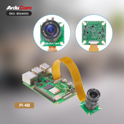 Arducam IMX477 Pi HQ Camera for Raspberry Pi 5, Comes with a 1/2.3” 6mm Focal Length CS Lens, Widely Compatible with Raspberry P