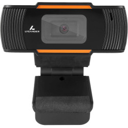 LYCANDER HD Webcam - avec Microphone Intégré, Câble USB, Hauteur Ajustable, Résolution 720p HD