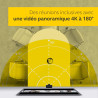 Jabra PanaCast Caméra de vidéoconférence panoramique 4K - Caméra pour conférence, solution vidéo flexible Plug-and-Play avec un 