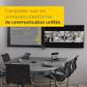 Jabra PanaCast Caméra de vidéoconférence panoramique 4K - Caméra pour conférence, solution vidéo flexible Plug-and-Play avec un 