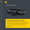 Jabra PanaCast Caméra de vidéoconférence panoramique 4K - Caméra pour conférence, solution vidéo flexible Plug-and-Play avec un 