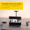 Jabra PanaCast Caméra de vidéoconférence panoramique 4K - Caméra pour conférence, solution vidéo flexible Plug-and-Play avec un 