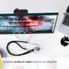 Jabra PanaCast Meet Anywhere, Kit de visioconférence - Vue panoramique 4K, Jabra Speak 750 - Certifié UC, Compatible avec MS Tea