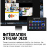 Corsair Elgato Cam Link Pro, carte d’acquisition interne à 4 entrées HDMI, streaming et enregistrement 1080p60 ou 4K30 pour visi