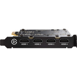 Corsair Elgato Cam Link Pro, carte d’acquisition interne à 4 entrées HDMI, streaming et enregistrement 1080p60 ou 4K30 pour visi