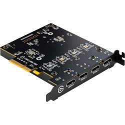 Corsair Elgato Cam Link Pro, carte d’acquisition interne à 4 entrées HDMI, streaming et enregistrement 1080p60 ou 4K30 pour visi