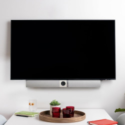 Appareil de visio Owl Bar – Barre de visio 4K avec focalisation sur l'intervenant, certifié pour Microsoft Teams (Ajoutez Un Mee