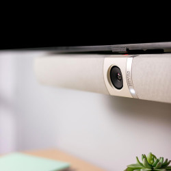 Appareil de visio Owl Bar – Barre de visio 4K avec focalisation sur l'intervenant, certifié pour Microsoft Teams (Ajoutez Un Mee
