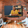 Appareil de visio Owl Bar – Barre de visio 4K avec focalisation sur l'intervenant, certifié pour Microsoft Teams (Ajoutez Un Mee