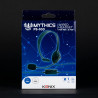 Konix Mythics Casque Gaming Filaire monaural PS-100 pour PS4 et PS5 - Microphone Anti-Bruit léger - Noir