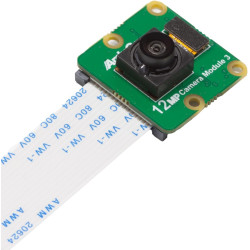 Arducam Module 3 pour caméra Raspberry Pi 12 MP IMX708 102 ° (H) Grand Angle Fixe Focus HDR Caméra pour Raspberry Pi 5, 4/4B, 3/