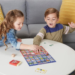 Hasbro Gaming Qui est-il? Jeu de société Junior pour les enfants d'âge préscolaire et les plus jeunes, jeu de recherche d'animau