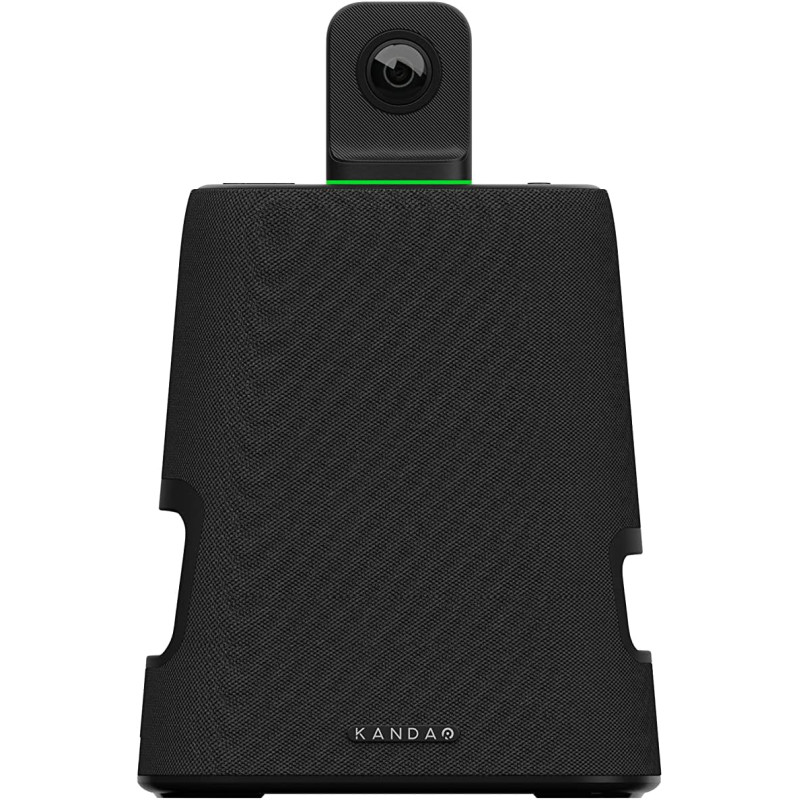 KanDao Meeting Ultra Standard de conférence, Double Capture 30FPS, Webcam 360° pour Salle de réunion, Microphones, Haut-Parleur 