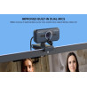 Creative live! cam sync 1080p v2 webcam usb grand angle avec fonction muet automatique et réduction du bruit pour les appels vid