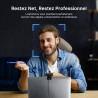 NexiGo N60 Pro Webcam 4K pour PC : capteur Sony 4K UHD, autofocus, 1080p 60 fps, Micro antibruit, Cache Vie privée, Objectif san