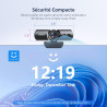NexiGo HelloCam Pro, Webcam avec Windows Hello, Autofocus 1080P 60FPS, Véritable Confidentialité, Obturateur Électronique Automa