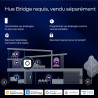 Philips hue play lampadaire, barre led rgbwwic, 122 cm, blanc ambiance, dégradés multicolores, connectée, alexa, google home, ap