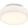 BRILONER - Plafonnier LED avec abat-jour en tissu, 16 W 2800 lm, lumière blanc chaud, lustre salon, chambre, luminaire cuisine, 