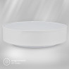 BRILONER - Plafonnier LED avec abat-jour en tissu, 24 W 2600 lm, lumière blanc chaud, lustre salon, chambre, luminaire cuisine, 