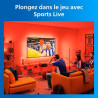 Philips Smart Lighting HDMI Sync Box 2.1 8 K, Rétroéclairage TV 75-85 pouces, Ruban LED RGBIC, Taux de Rafraîchissement Ultra-Ra